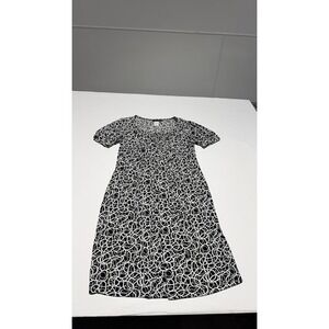 Candy Rain Maternity Bohema Dress Black White Geometric Pattern M D4086MA